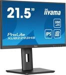 iiyama Prolite XUB2293HS-B6 54,5cm 21,5" IPS LED-Monitor Full-HD 100Hz HDMI DP