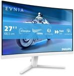 Philips Evnia 27M2C5201L - 27 Zoll Full HD Curved Gaming Monitor, 180 Hz, 1 ms,