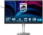 Philips 27B2U6903-27 Zoll Ultra HD Monitor, h&ouml;henverstellbar, Lautsprecher