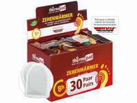 Thermopad Zehenwärmer – DAS ORIGINAL: 30 Paar Wärmepads für 8 Stunden...