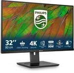 Philips 32B1U3900-32 Zoll UHD Monitor, h&ouml;henverstellbar, Lautsprecher (3840x2160, 60