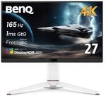 BenQ MOBIUZ EX271U 27&rdquo; 4K eARC 165Hz 1ms DP 1.4 HDMI 2.1 65W USB-C Gaming...