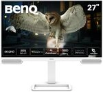 BenQ EW2790U 27" 4K mit 98% P3, exklusivem AI Contrast, integrierten