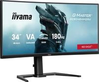 iiyama G-Master Red Eagle GCB3484WQSU-B1 Curved 1500R 86.4cm 34 VA LED Gaming...