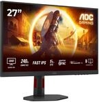 AOC Q27G4ZR 27 Zoll WQHD Gaming Monitor, 260Hz, Fast IPS Panel, 0.3ms MPRT, Adaptive