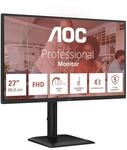 AOC 27E4U 27 Zoll FHD USB Hub Monitor, 120Hz, IPS Panel, 4ms GtG, HDR Mode,