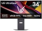 LG Ultragear&trade; 34G600A-B.AEU (34 Zoll) 21:9 Curved UWQHD VA Gaming-Monitor,...