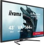 iiyama G-Master Red Eagle G4380UHSU-B2 108cm 42,5 VA LED 144Hz Gaming Monitor...