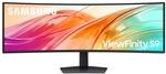SAMSUNG 49 Zoll ViewFinity S95UF 4K DQHD Curved High Resolution Monitor, 5120 x 1440,
