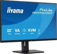 iiyama Prolite XB3294UHSCP-B1 80cm 31,5 VA LED-Monitor 4K UHD HDMI DP USB3.2...