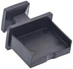 InLine 59948A50er Pack Staubschutz, f&uuml;r USB A Buchse, schwarz