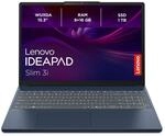 Lenovo IdeaPad Slim 3i Laptop | 15.3" WUXGA Display Entspiegelt | Intel Core