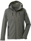 Killtec Herren Kow 79 Mn Sftshll Jckt Softshelljacke mit abzippbarer Kapuze (1er