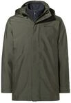 VAUDE Idris IV 3in1 Parka f&uuml;r Herren &ndash; Vielseitige Herren Winterjacke mit Zip-In