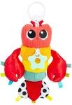 Lamaze Liam Der Hummer Clip & Go, Sensorisches Clip-On Spielzeug, Texturierter Hummer