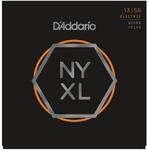 D'Addario NYXL1356W Nickel Wound E-Gitarrensaiten, Medium Wound 3rd, 13-56