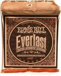 Ernie Ball Everlast Light Coated Phosphor Bronze Akustik-Gitarrensaiten, St&auml;rke