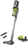 RYOBI 18 V ONE+ Akku-Bodenhandsauger RSVS18-1C20G, 30 AW Saugleistung, Dual-Zyklonen,