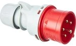Kopp 174601005 CEE Stecker, 5-polig, 16 A, 400 V, rot