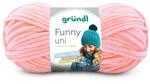 Gr&uuml;ndl Wolle Funny uni - dicke weiche Chenille Wolle zum H&auml;keln - H&auml;kelwolle -