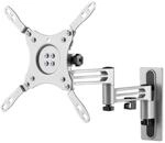 goobay TV-Wandhalterung Wohnmobil 13&ndash;43 Zoll, extra Langer Arm 38 cm, schwenkbar