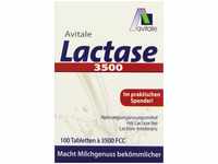 Avitale Lactase 3500 FCC, 100 Tabletten im Klickspender, 1er Pack
