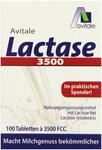 Avitale Lactase 3500 FCC, 100 Tabletten im Klickspender, 1er Pack