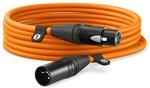 R&Oslash;DE XLR-6 Hochwertiges XLR-Kabel (6 m, orange)