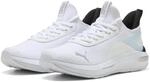 Puma Unisex Softride Enzo 5 Hype Road Running Shoe, Puma Wei&szlig; Puma Silber Puma