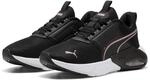 Puma Unisex X-Cell Nova Fs Stra&szlig;enlaufschuhe, Puma Schwarz, Rosa gepunktet, 43 EU