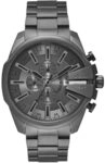 Diesel Herren Analog Quarz Uhr mit Edelstahl Armband DZ4676