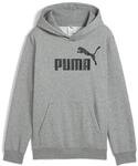 Puma Jungen ESS No. 1 Logo Hoodie FL B Kapuzenpullis, Medium Gray Heather,