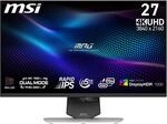MSI MPG 274URDFW E16M Gaming Monitor 27 Zoll 4K UHD - Rapid IPS Panel 3840 x 2160,