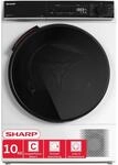 SHARP KD-WNHB0S9GWC-DE W&auml;rmepumpentrockner (10 kg, EEK C), (15...