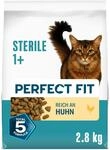 PERFECT FIT&trade; Katze Beutel Sterile Adult 1+ mit Huhn 3x2,8kg
