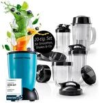 GOURMETmaxx Mr. Magic Power Pro Mixer 400 Watt | Smoothie Maker mit to go Deckel 