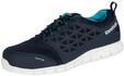 Reebok - Marineblaue Sicherheitssneaker aus Mikrofaser-Mikrofaser f&uuml;r Damen mit