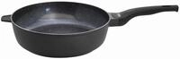 ELO Schmorpfanne Siloncast 24 cm, Aluguss - Induktion, antihaft, Schwarz