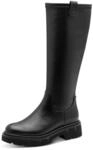MARCO TOZZI Damen Stiefel mit Rei&szlig;verschluss Elegant, Schwarz (Black), 41 EU