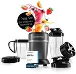 GOURMETmaxx Nutrition Mixer 1000 Watt | Smoothie Maker mit to go Deckel |...