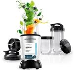 GOURMETmaxx Mr. Magic Power Pro Mixer 400 Watt | Smoothie Maker mit to go Deckel 