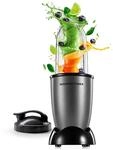 GOURMETmaxx Mr. Magic Mixer 4-tlg. | 400W, Kreuzklinge, 500ml Becher & To-Go-Deckel 
