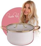 Fackelmann x Pamela Reif Kochtopf mit Deckel &Oslash; 24 cm &ndash; aus recyceltem...