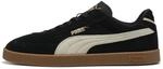Puma Unisex Club Ii Era Suede Sneaker, Puma Black Alpine Snow Gum, 47 EU