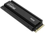 Crucial P510 SSD 1TB M.2 NVMe PCIe 5.0 x4 Gen5 mit K&uuml;hlk&ouml;rper, bis zu 11.000...