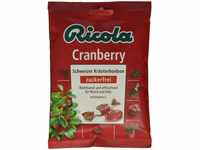 Ricola Cranberry, Original Schweizer Kräuter-Bonbons mit 13 Alpenkräutern und