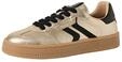 Tamaris Damen Schn&uuml;rer Leder metallic 42