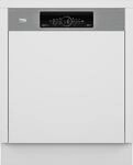 Beko BDSN36541XP Geschirrsp&uuml;ler 60 cm, einbau und teilintegriert, f&uuml;r 15