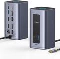 Baseus Nomos Air Mac 12 in 1, Displaylink Docking Station, Dockingstation 2 Monitore