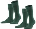 FALKE Happy 2-Pack Socken Passform Baumwolle